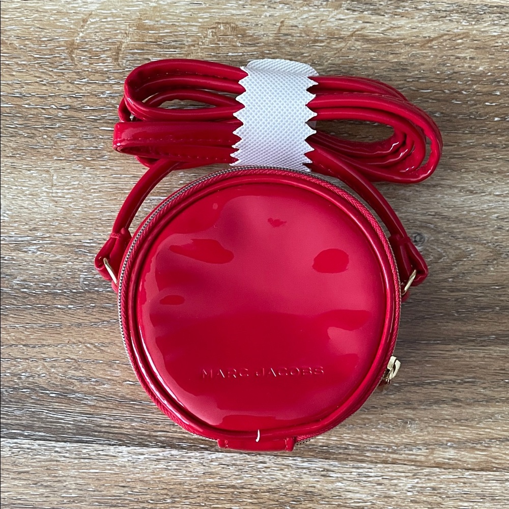 Marc Jacobs Mini Red Patent Circle Bag NWOT